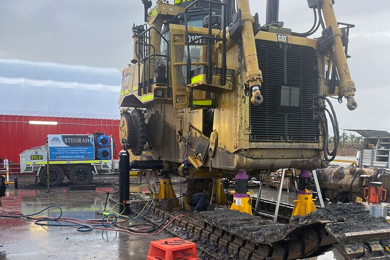 Cat Mining Vehicle