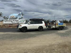 Stegrah Diesel Fitters en route to Lightning Ridge